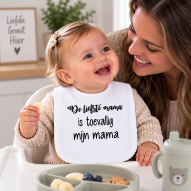 Baby Slab met tekst voor mama 